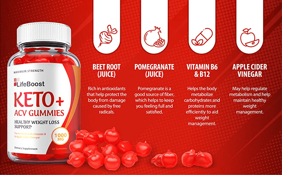 Life Boost Keto ACV Gummies Ingredients