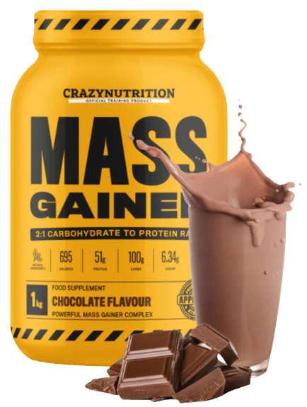 Crazy Nutrition Mass Gainer Logo